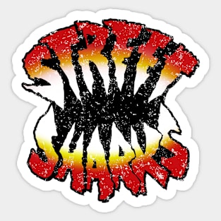 Street Sharks Retro Vintage Sticker